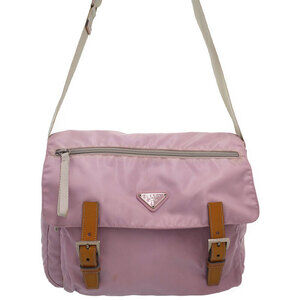 Prada Tessuto shoulder Messenger bag Pink